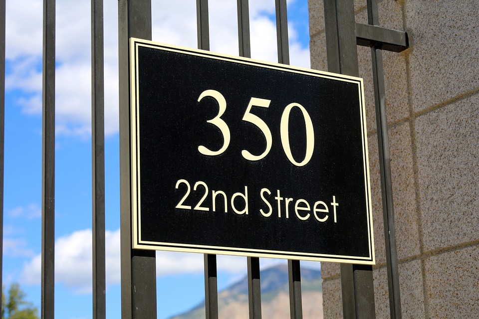 street sign board