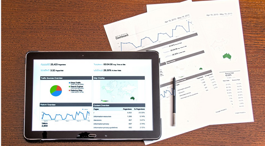 pay stub preview on a tablet